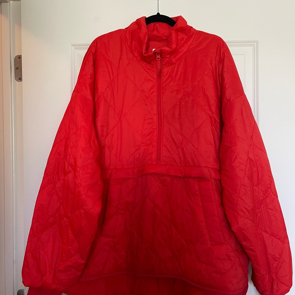Old navy half zip quilted jacket.